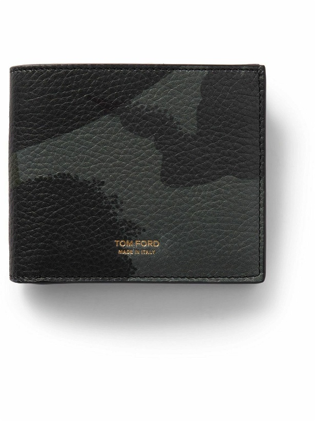 Photo: TOM FORD - Camouflage-Print Full-Grain Leather Bifold Wallet