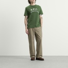 A.P.C. Men's Vintage T-Shirt in Dark Green