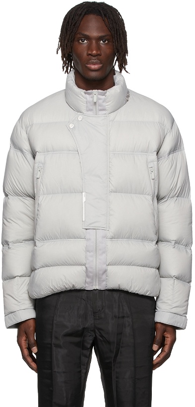 Photo: C2H4 Grey Down Filtered Reality Puffer Jacket