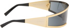Givenchy Gold Square Sunglasses