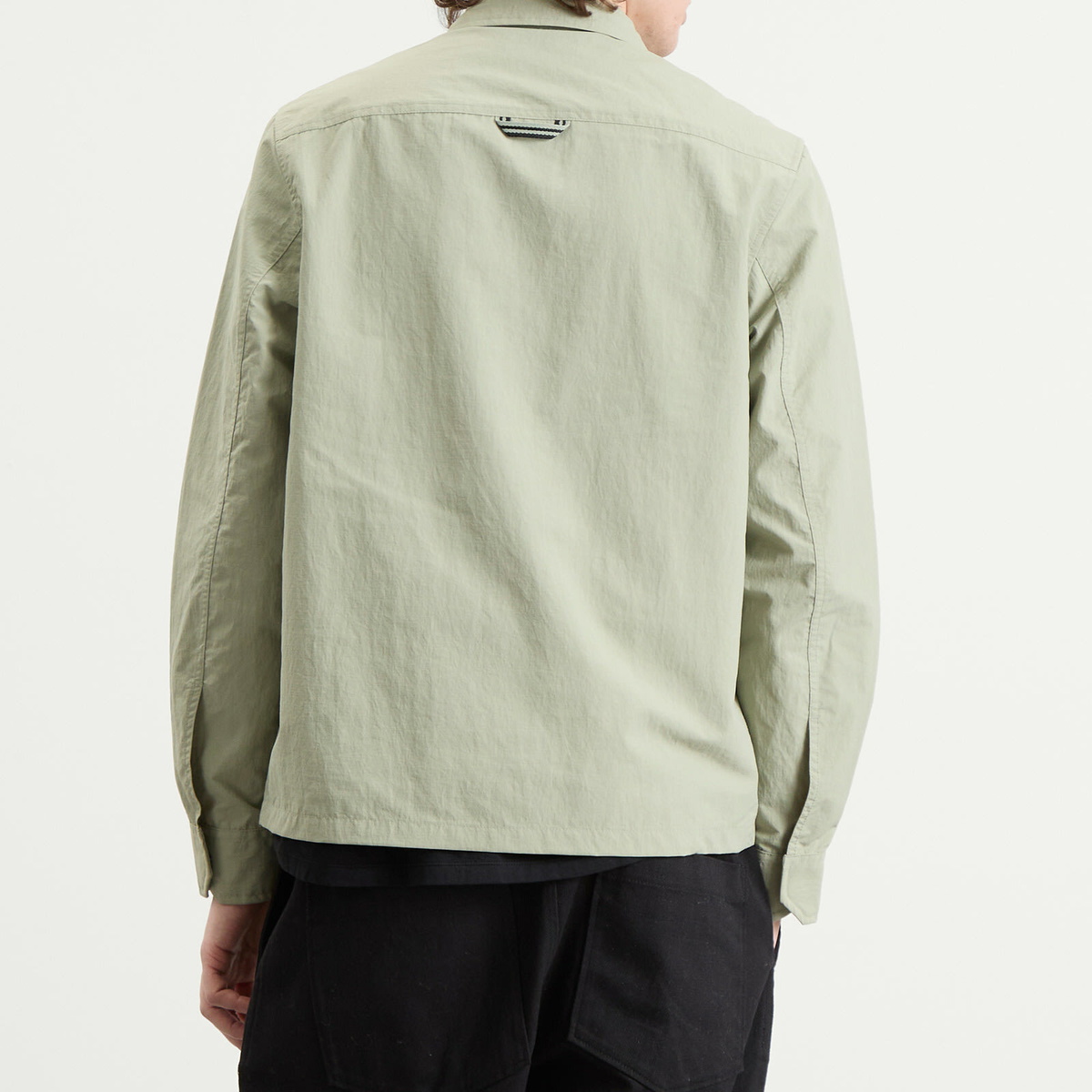Fred Perry Men's Ripstop Pocket Overshirt in Seagrass