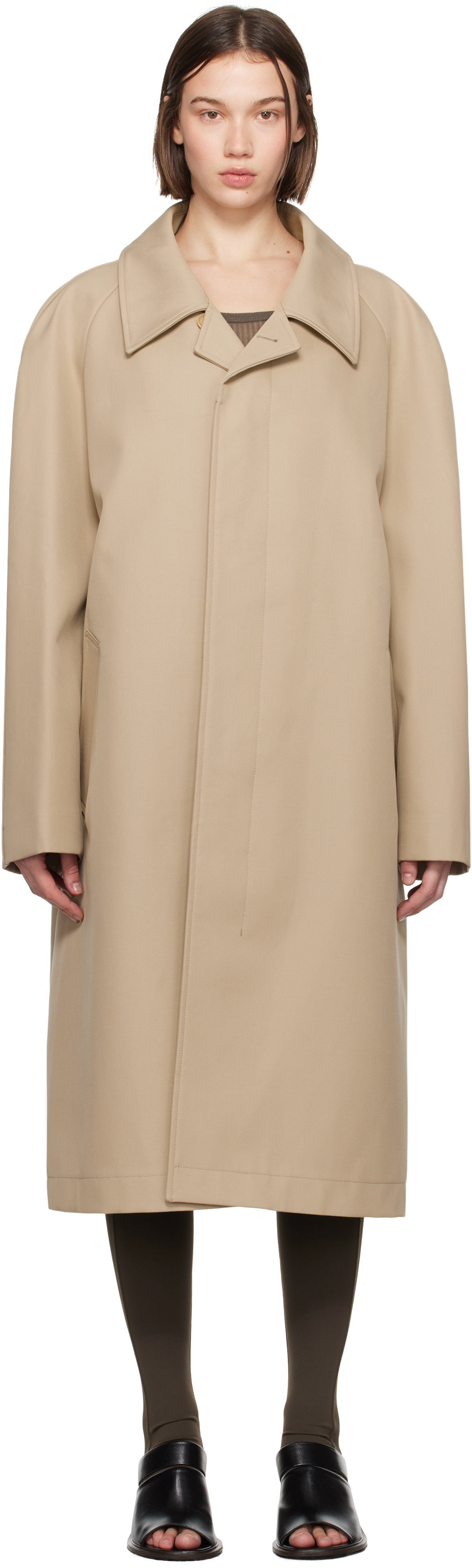 ジャケット・アウター 21aw lemaire car coat Car Coat in Zinc
