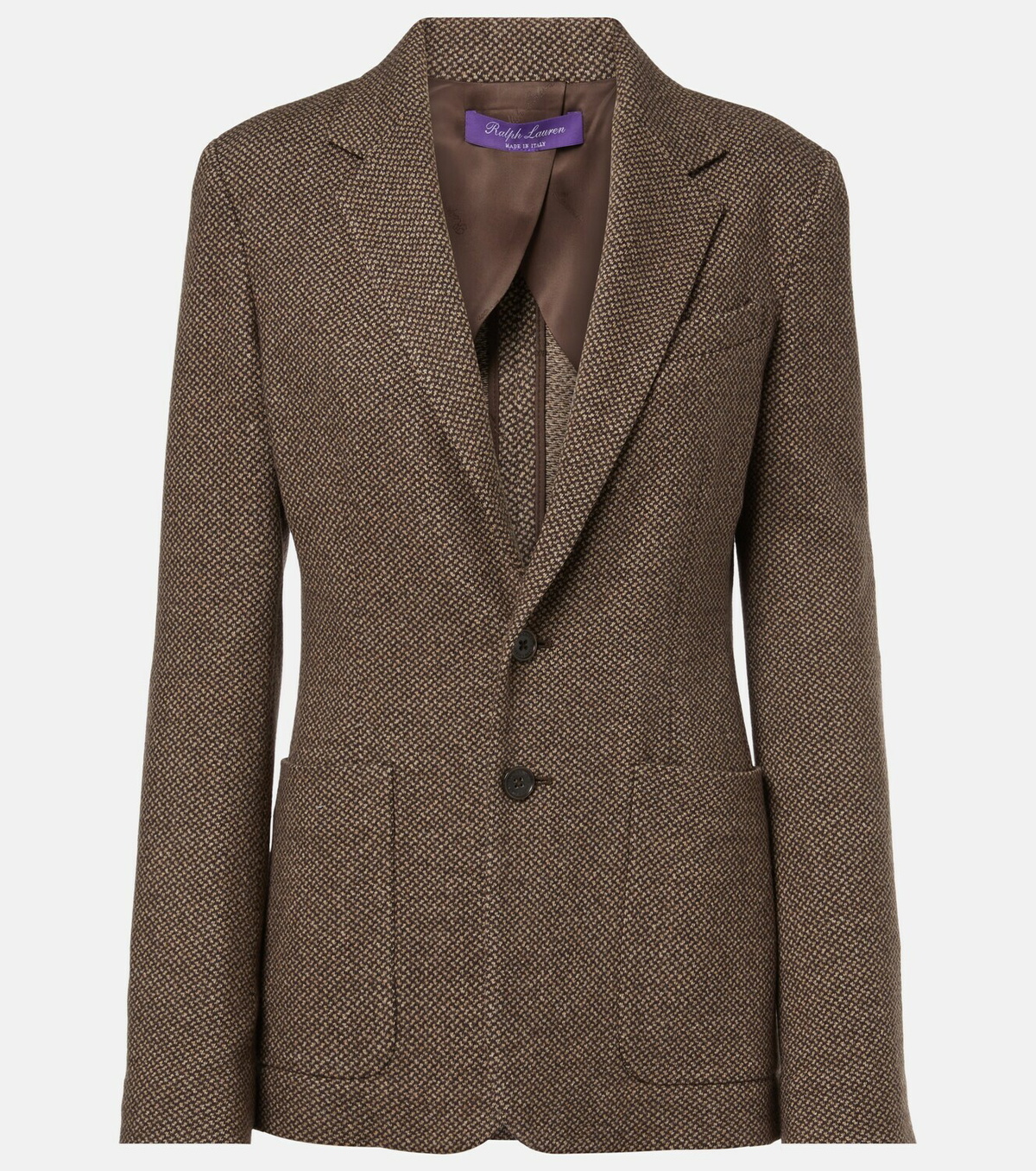 Ralph Lauren Collection Hailey wool, silk, and cashmere blazer