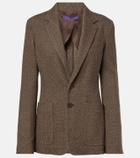 Ralph Lauren Collection Hailey wool, silk, and cashmere blazer