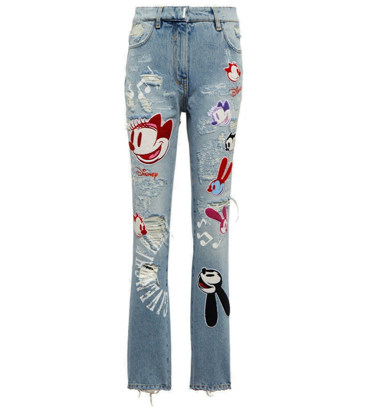Photo: Givenchy - x Disney® high-rise slim jeans