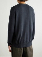 Ghiaia Cashmere - Cotton Sweater - Blue