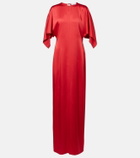 Stella McCartney Open-back satin gown