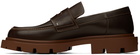 Maison Margiela Brown Lug Loafers