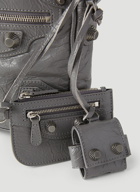 Balenciaga - Le Cagole Crossbody Bag in Dark Grey