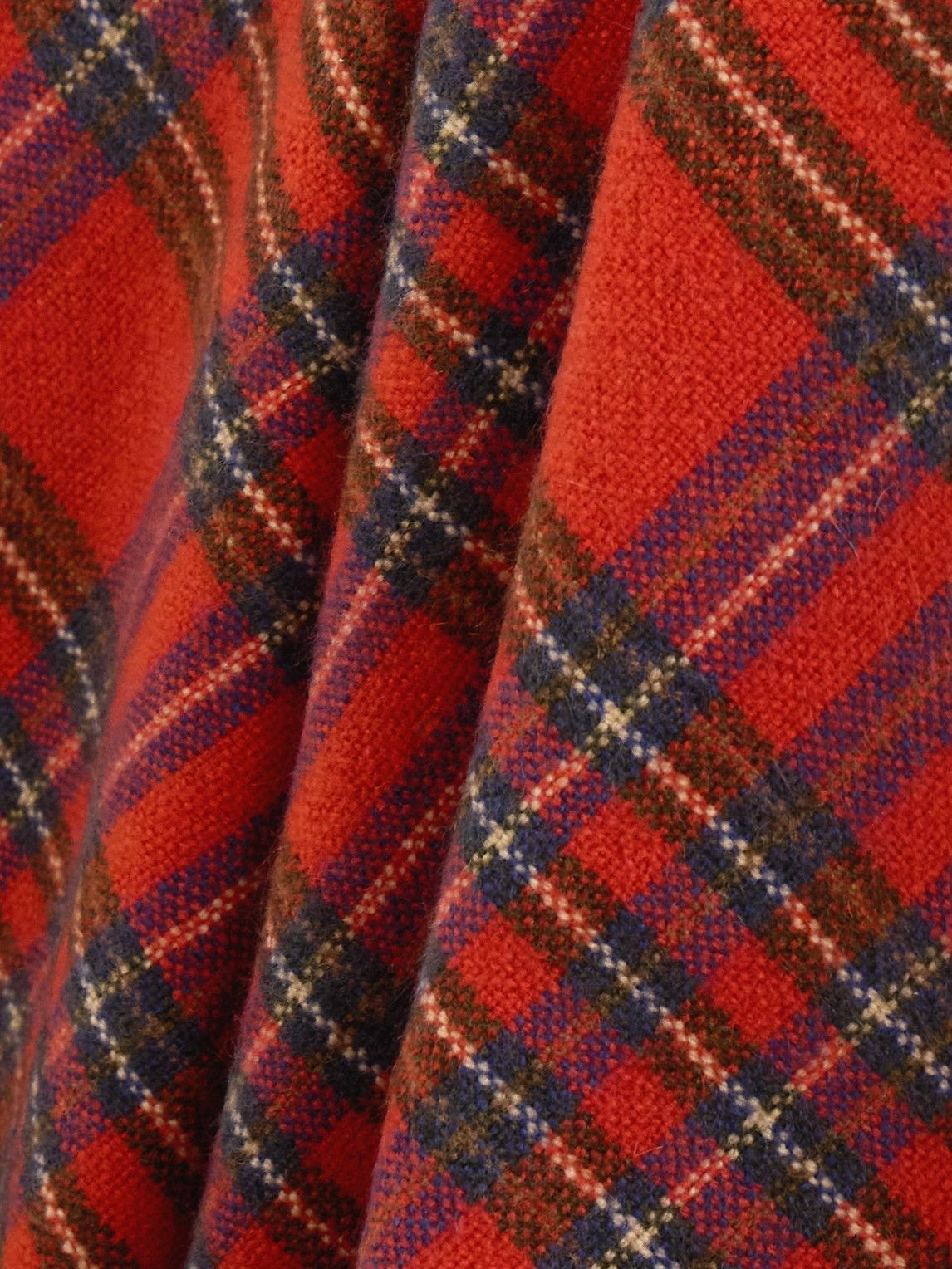 The Elder Statesman - Fringed Checked Cashmere Throw