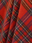The Elder Statesman - Fringed Checked Cashmere Throw