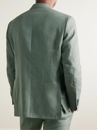 Canali - Linen Suit Jacket - Green