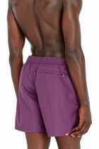 Diesel Swim shorts with metallic Oval D logo - Swim shorts Mens in Violet