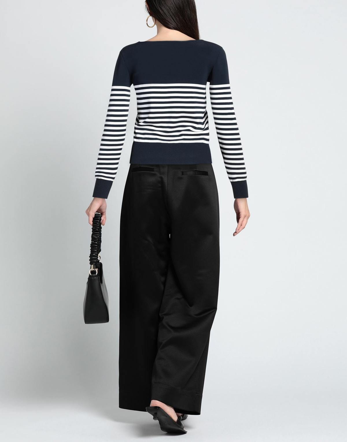 Cedric Charlier Womens Sweater in Navy