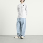 Comme des Garçons Play Black Heart Long Sleeve T-Shirt in White