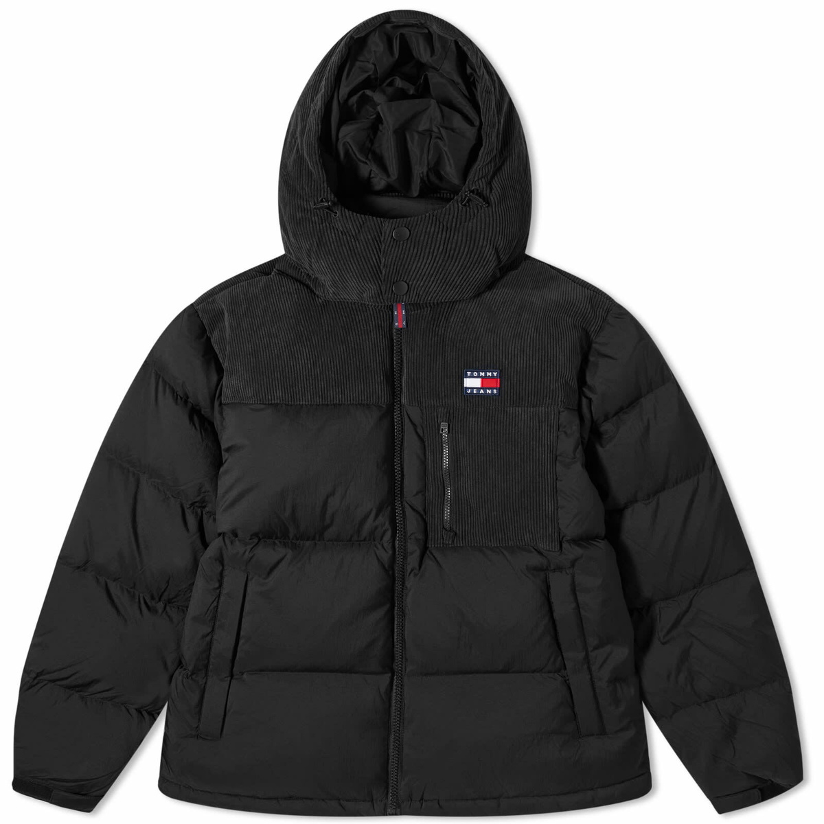 Tommy jeans parka outlet black