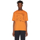 Wales Bonner Orange Ram Dass Presence T-Shirt