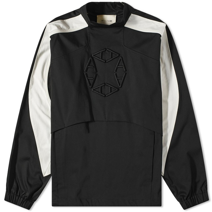 Photo: 1017 ALYX 9SM Men's Poplin Track Jacket in Black/White