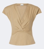Isabel Marant Nadrine cotton jersey top