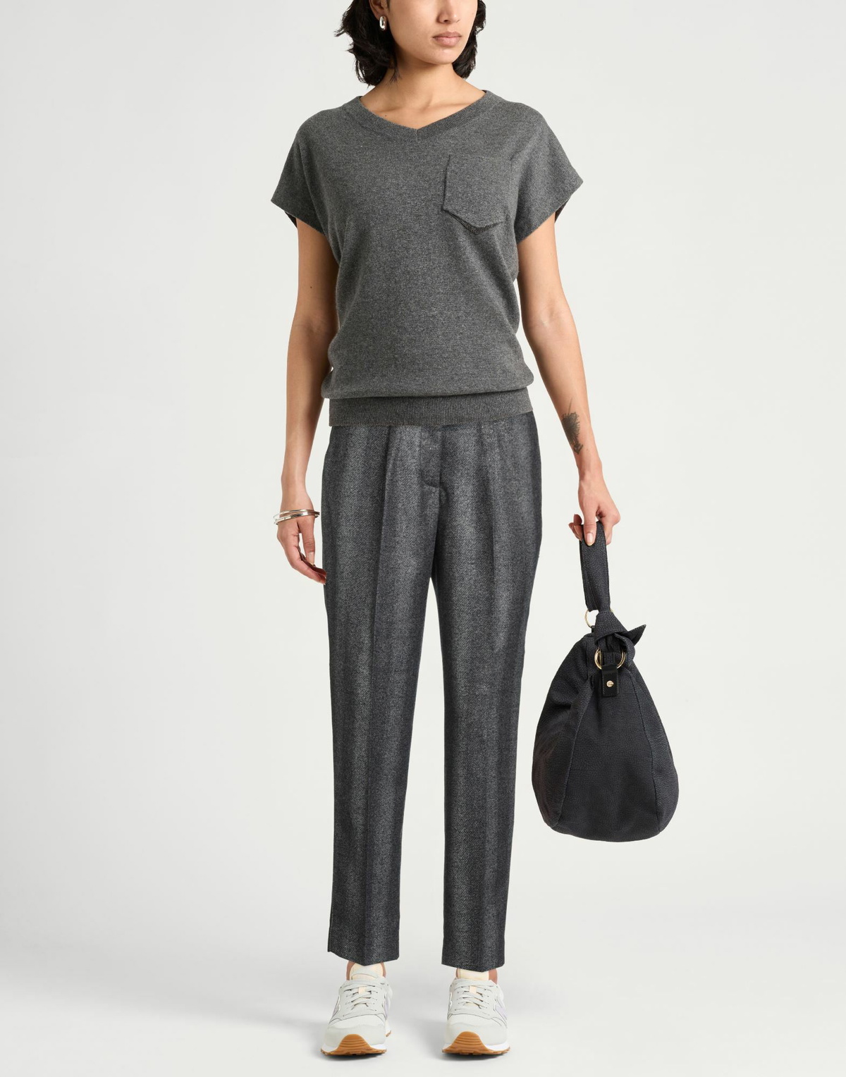 Peserico Womens Pants Midnight in Blue