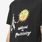 Jungles Jungles Men's Adicted To Positivity T-Shirt in Black