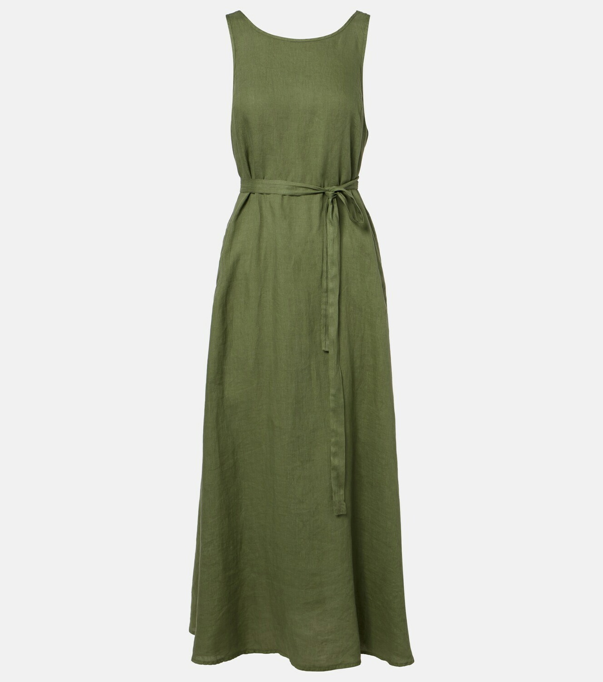 Velvet Reta linen midi dress