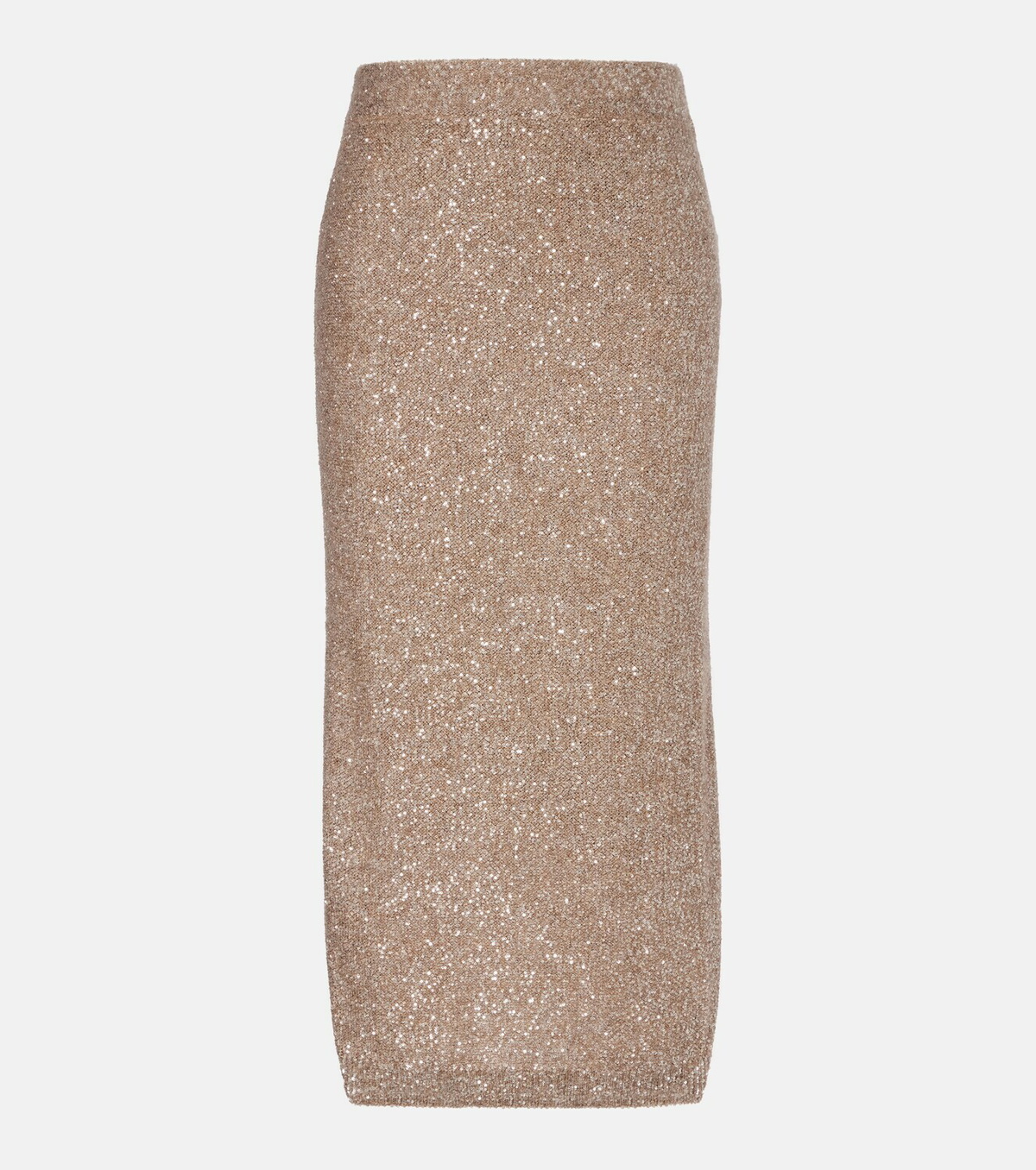 Brunello Cucinelli Lamé pencil skirt