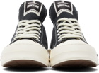 Rick Owens Drkshdw Black Converse Edition Drkstar Lo Sneakers