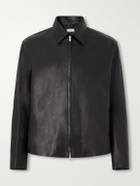 YOKE - Leather Jacket - Black