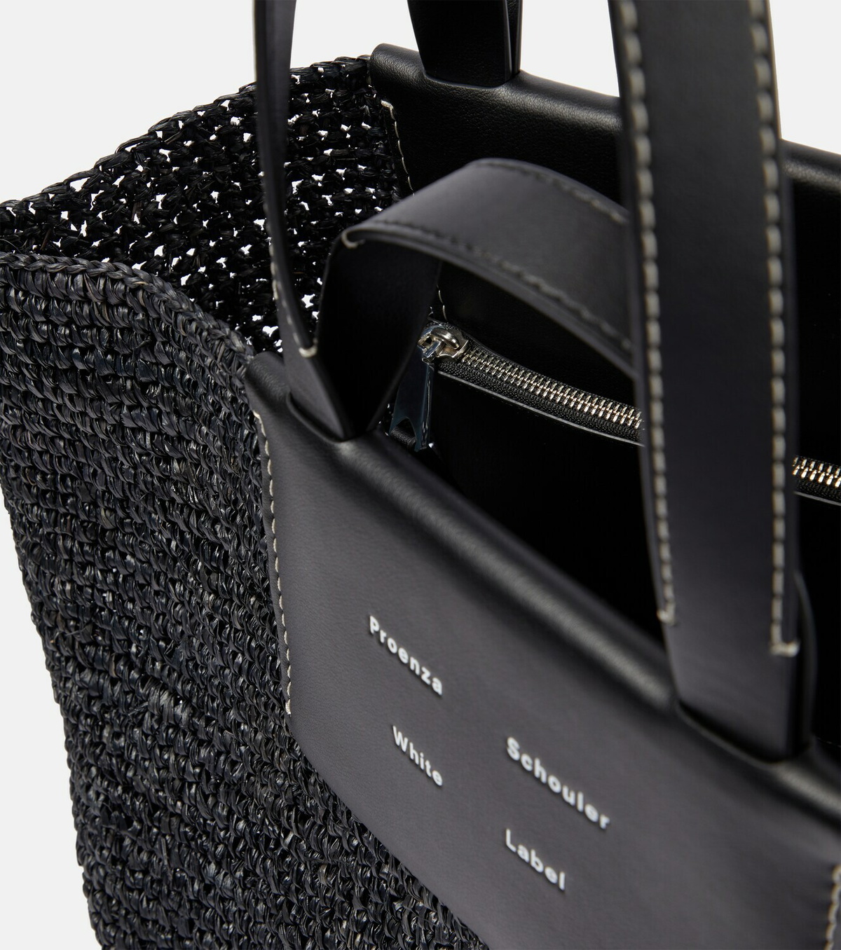 Proenza Schouler White Label Morris Large raffia bag Proenza Schouler