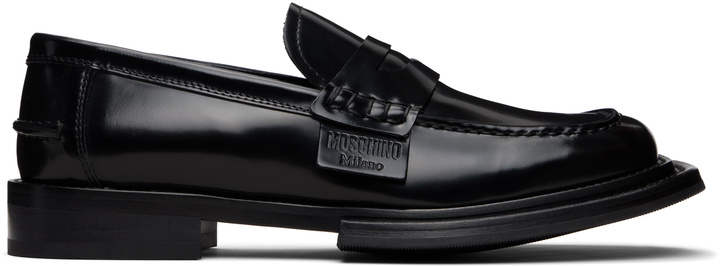 Photo: Moschino Black Berlin Loafers