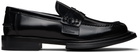 Moschino Black Berlin Loafers