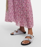 Isabel Marant - Lennyo embellished denim sandals