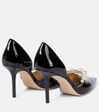 Jimmy Choo - Aurelie 85 patent leather pumps