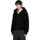 Canada Goose Black 'Black Label' Chilliwack Fleece Bomber Jacket