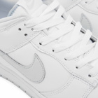 Nike Men's Dunk Low Retro Sneakers in White/Pure Platinum