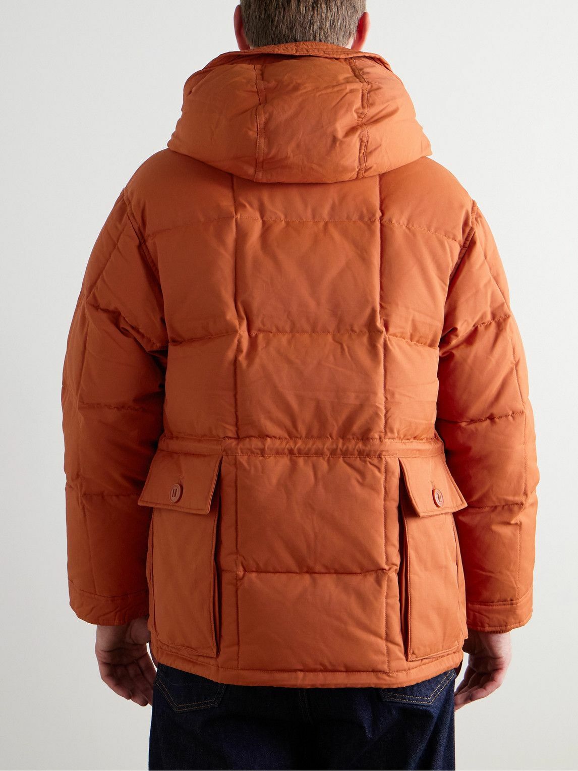FrizmWORKS - Karakoram Quilted Cotton-Blend Hooded Down Jacket