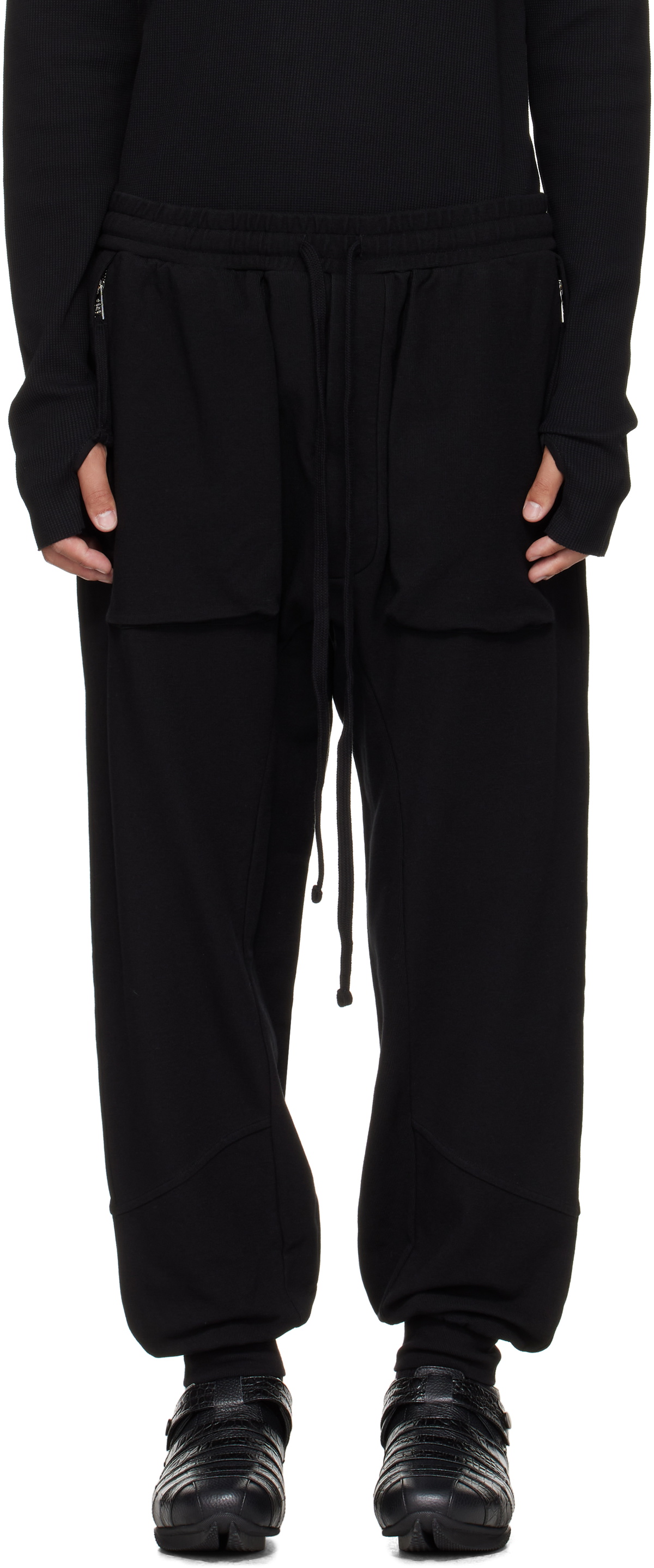 thom/krom Black M ST 509 Cargo Pants