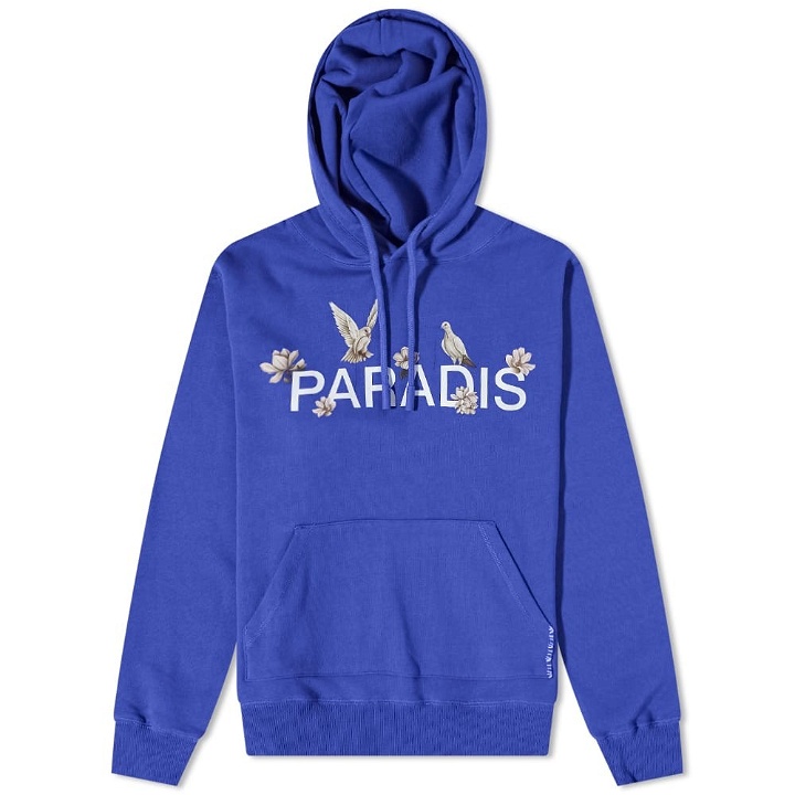 Photo: 3.Paradis Men's Paradis Logo Hoody in Blue