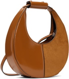 Staud Brown Mini Moon Split Bag