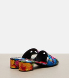 Dolce&Gabbana Karol DG floral mules