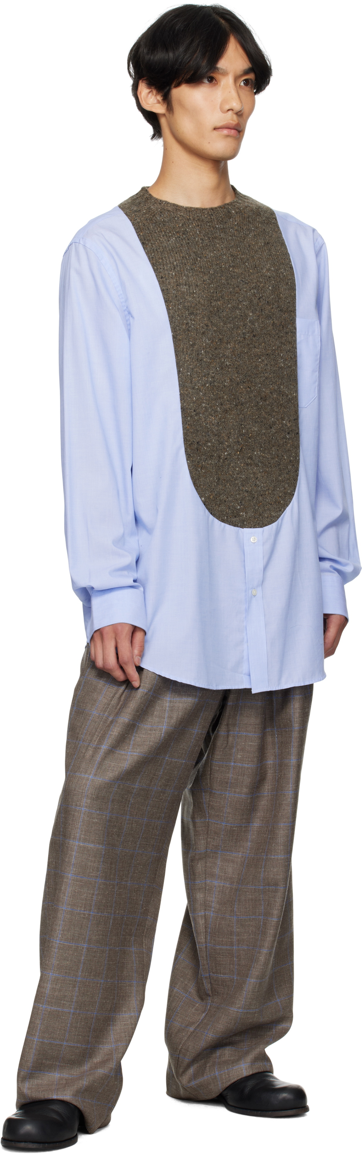 Bless SSENSE Exclusive N°80 Frontinsertpullover Shirt