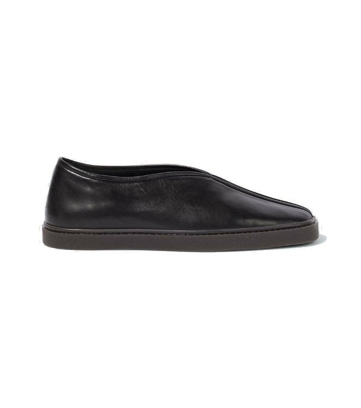 Photo: Lemaire Piped leather loafers