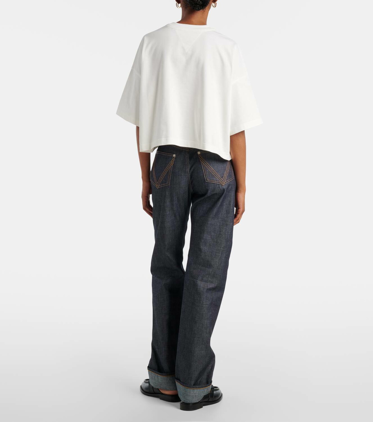 Bottega Veneta Intrecciato cotton jersey T-shirt