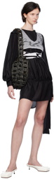 SC103 Black & White Harness Tank Top