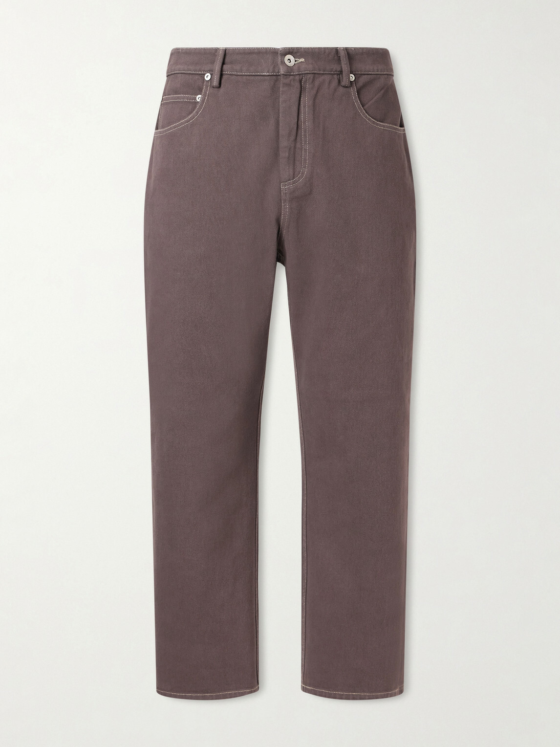 Folk - Barrel-Leg Jeans - Brown
