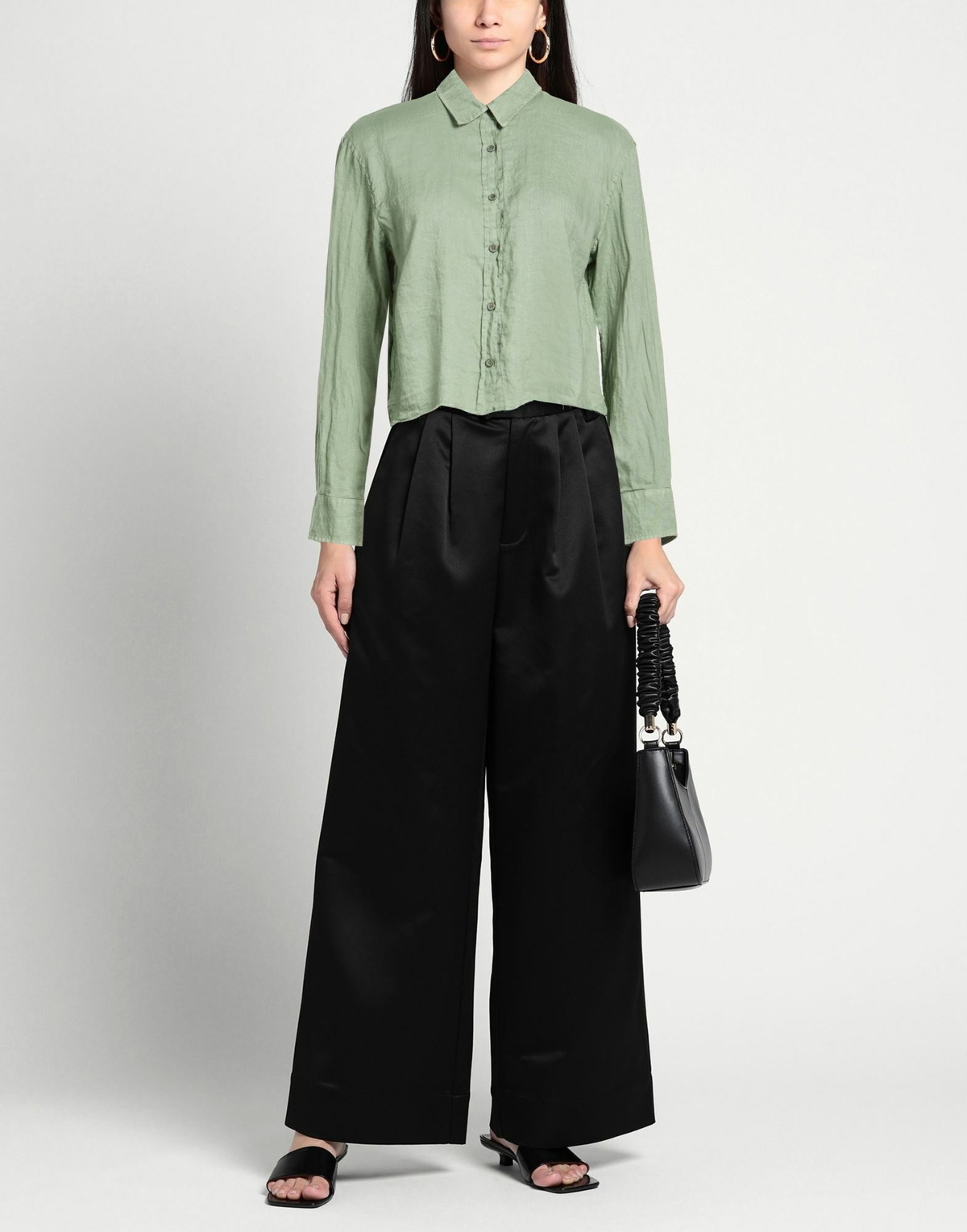 Crossley Womens Shirt in Sage green