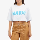 Marni Women's T-Shirt in Light Blue