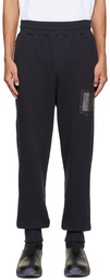 A-COLD-WALL* Black Foil Grid Lounge Pants