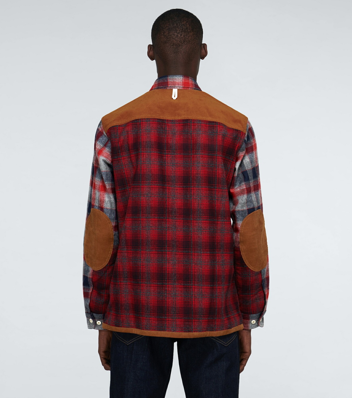 Junya Watanabe - Junya Watanabe MAN eYe x Pendleton checked shirt